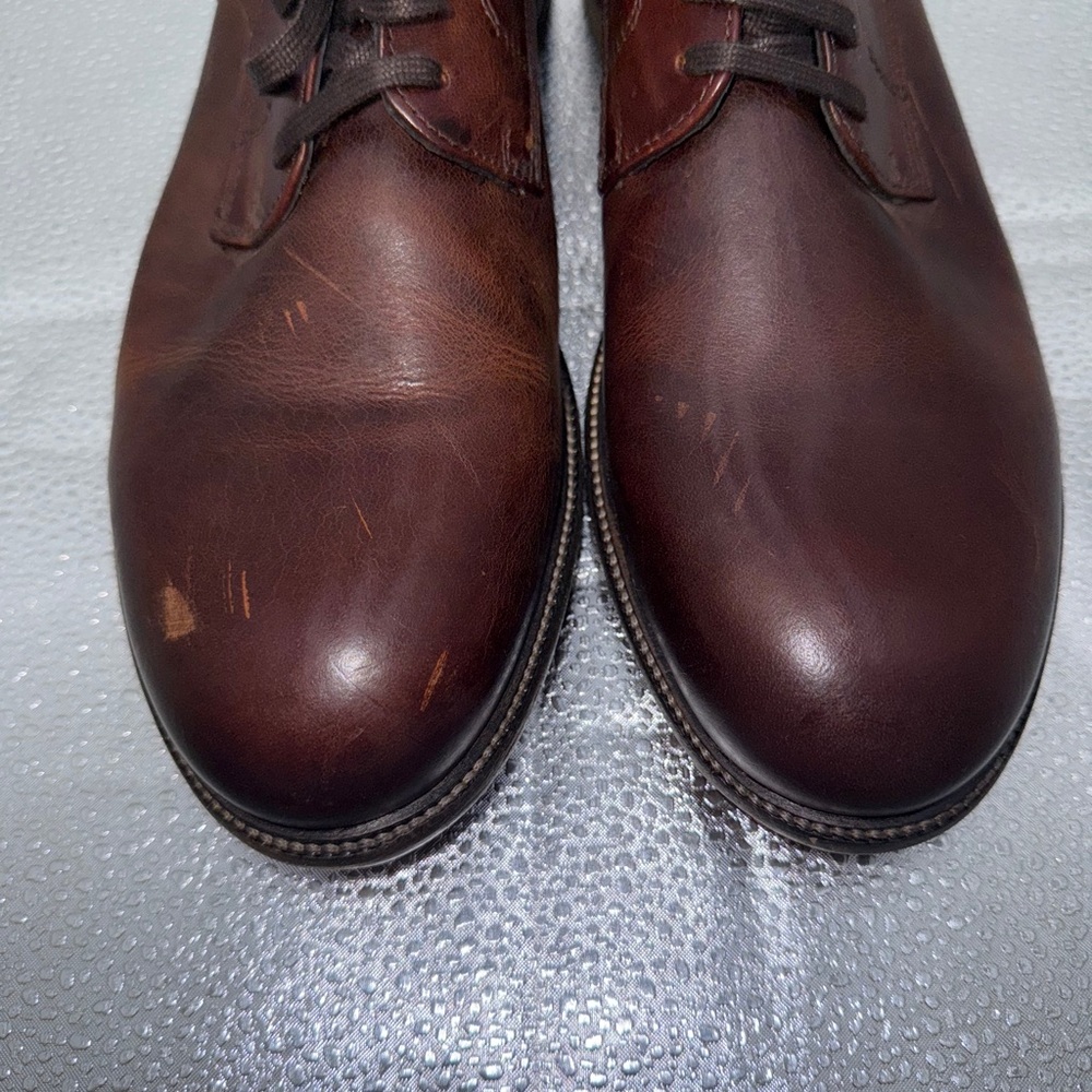 Rodd & Gunn Men’s Brown Derby Leather Oxford Dress Shoe‎ Size 44